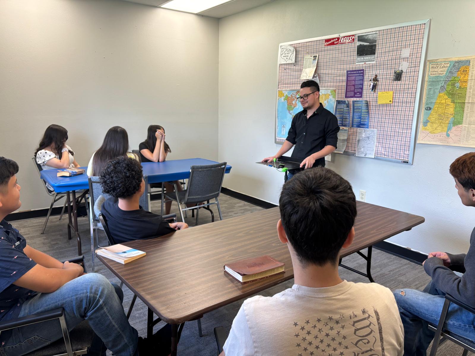 Clase para jóvenes